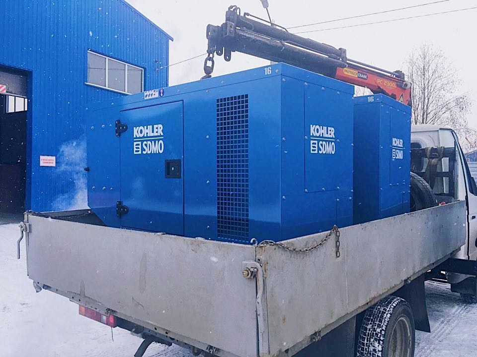 Отгрузка двух генераторов Kohler SDMO T16K с двигателями Mitsubishi