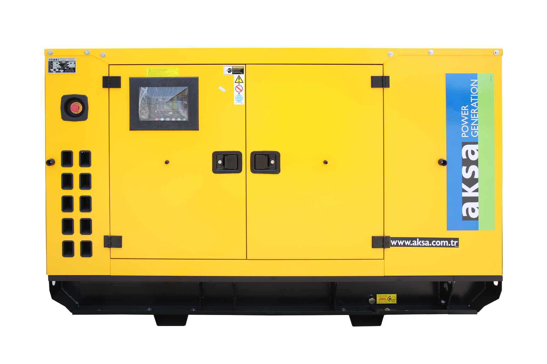 Дизельный генератор Aksa APD 22С в кожухе с АВР