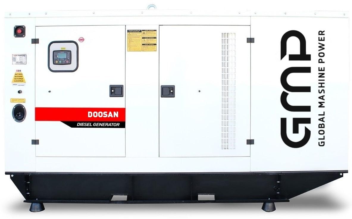 Дизельный генератор Doosan GMP 900DM в кожухе