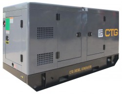 Дизельный генератор CTG AD-400SD в кожухе с АВР