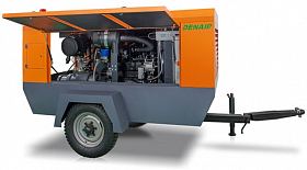 Дизельный компрессор Denair DACY-23/15 (на шасси) — фото 3