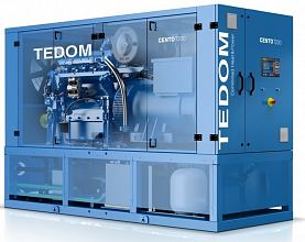 Газовый генератор Tedom Cento T180 в кожухе — фото 2