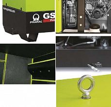Дизельный генератор Pramac GSL 42 D в кожухе — фото 4