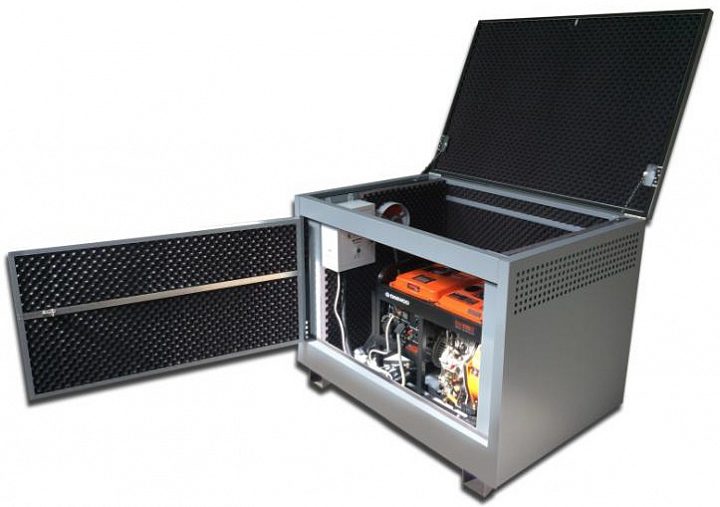 Дизельный генератор GMGen GML7500TELX в контейнере с АВР